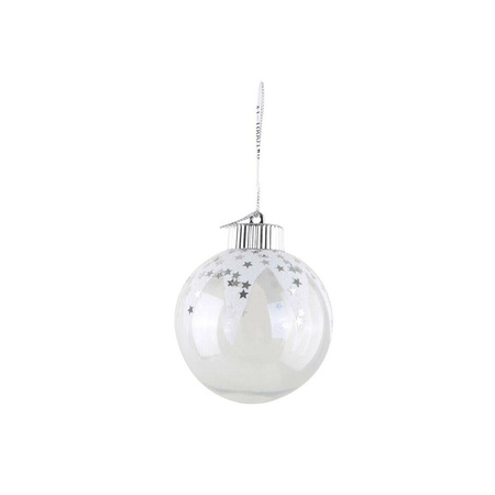 Bombka plastikowa transparentna