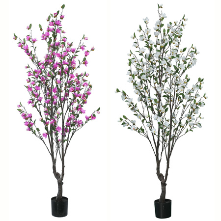 Drzewo magnolii sztuczne 200 cm 