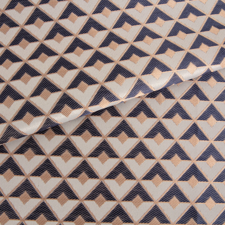 Zasłona KAPRIA na przelotkach 140 x 260 cm różowo-niebieska