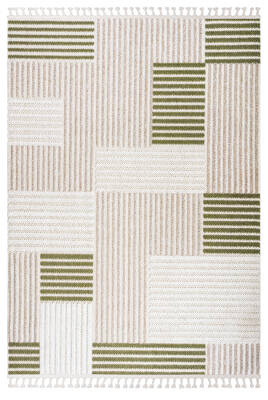 Dywan Jardin Geo zielony 160x230 cm