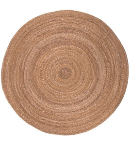 Dywan okrągły wicker naturalny