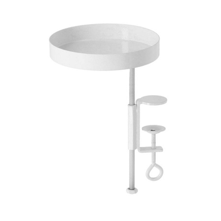 Kwietnik parapetowy biały 14 cm