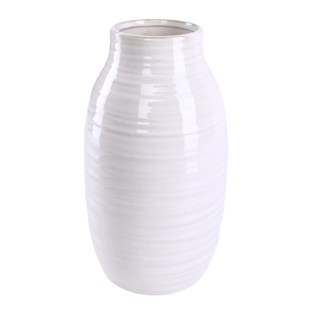Wazon ceramiczny biały SAND