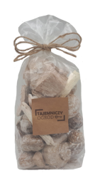 Muszle morskie w woreczku szare