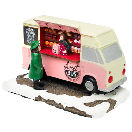 Samochód - sklep różowy LED