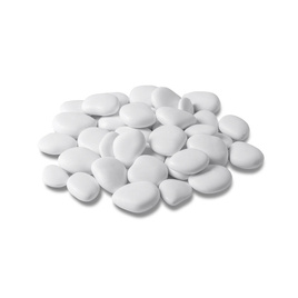 Sztuczne kamienie PEBBLES S białe