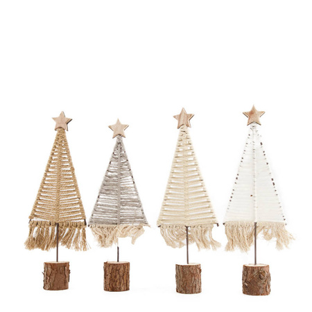 Choinka ze sznurka 15 cm