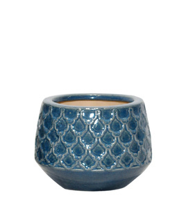 Donica HOJA granatowa S