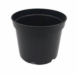 Doniczka produkcyjna czarna 23 cm