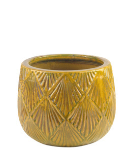 Donica ABANICO żółta S