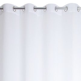 Firana LIM-HOME na przelotkach 140 x 260 cm biała