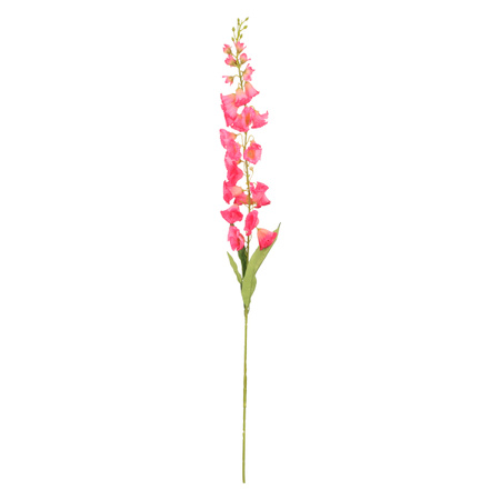 Sztuczna gałązka naparstnica 98 cm różowa