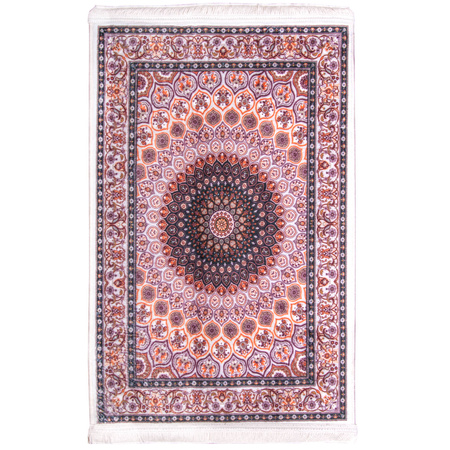 Dywan BAMBU ROZETA brązowy 120x180 cm