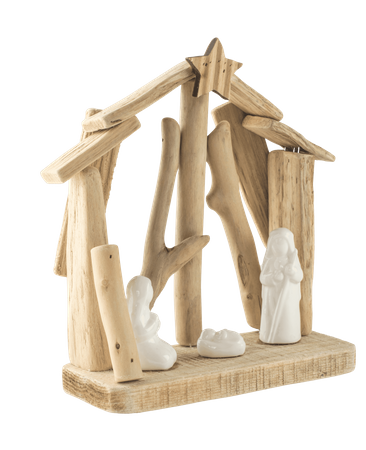 Szopka bożonarodzeniowa natura