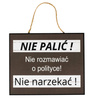 Tabliczka dekoracyjna MIX 22x18 cm
