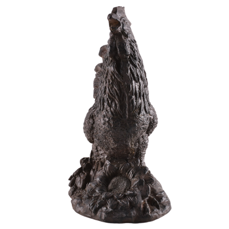 Dekoracja ogrodowa kogut