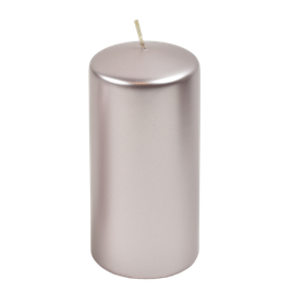 Świeca metalik róż