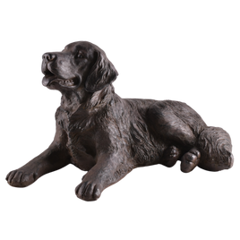 Dekoracja ogrodowa pies retriever