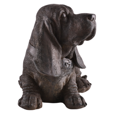 Dekoracja ogrodowa pies leżący