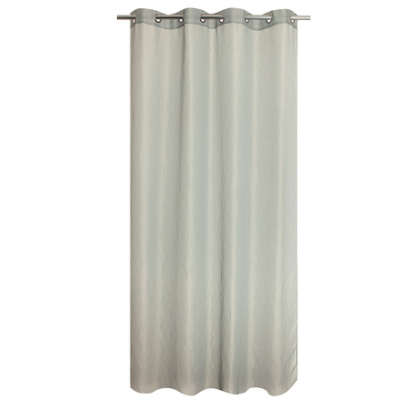 Firana CILIAN na przelotkach 140 x 260 cm zielona