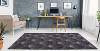 Dywan Sofia Romb granat 80x150 cm