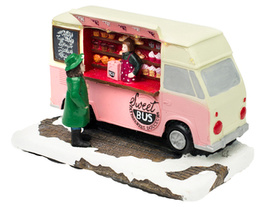 Samochód - sklep różowy LED