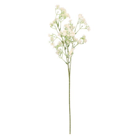 Sztuczna gałązka gipsówka 67 cm biała