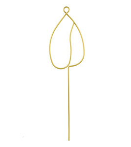 Podpórka do roślin 2 liść złoty