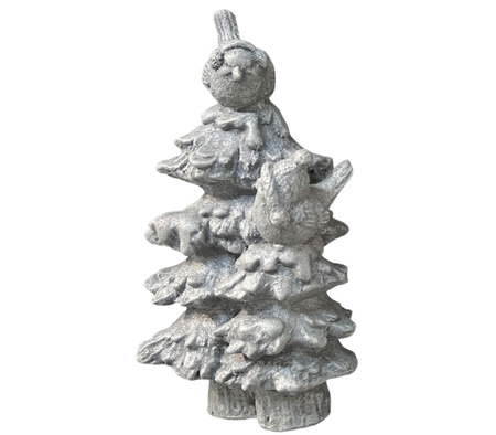Figurka betonowa ptaszki na choince