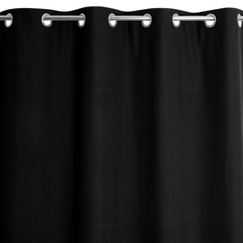 Zasłona MUST THERMIQUE na przelotkach 138 x 260 cm czarna