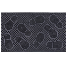 Wycieraczka gumowa ślady  45x75 cm