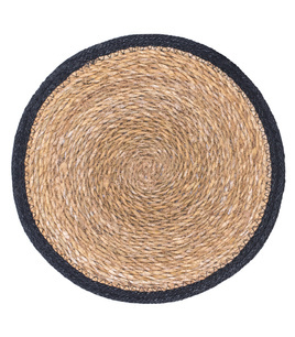 Podkładka na stół Wicker Czarna 30 cm