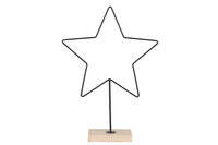 Gwiazdka metalowa na nóżce