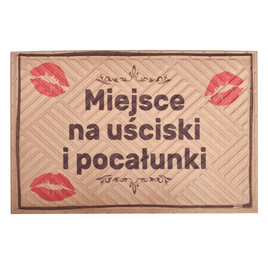 Wycieraczka materiałowa Buziaki 40x60 cm