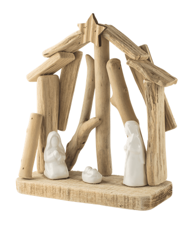 Szopka bożonarodzeniowa natura