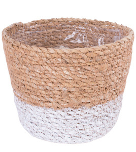 Kosz wiklinowy Moroccan biały 14,5 cm