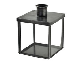 Szklany świecznik, 11 cm