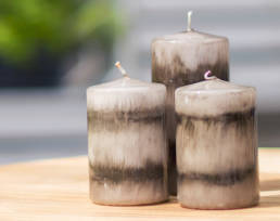 Świeca klubowa SANTA ANA - czarna