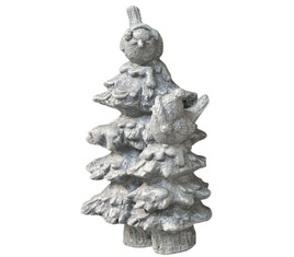 Figurka betonowa ptaszki na choince