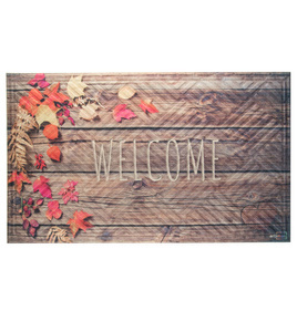 Wycieraczka z nadrukiem Welcome jesień