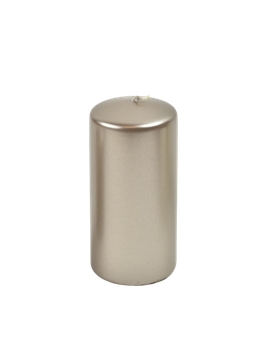 Świeca klasyczna metalik piaskowa