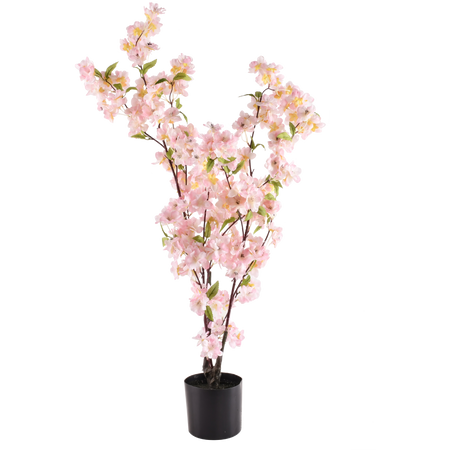 Drzewo kwitnącej brzoskwini sztuczne 80 cm