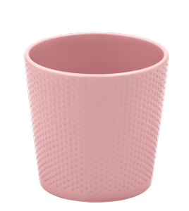 Osłonka ceramiczna LUZON różowa, 13 cm