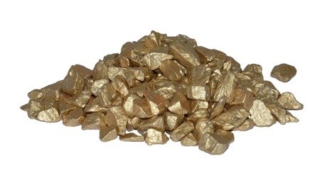 Kamienie dekoracyjne złote