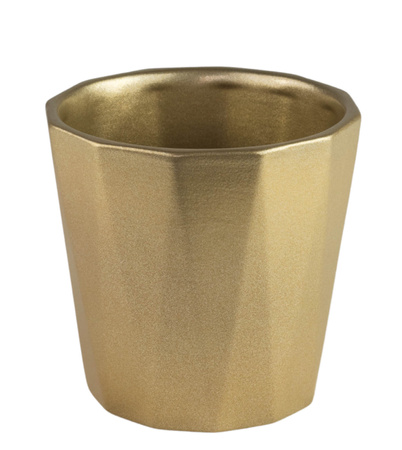 Osłonka ceramiczna złota FLORES mini